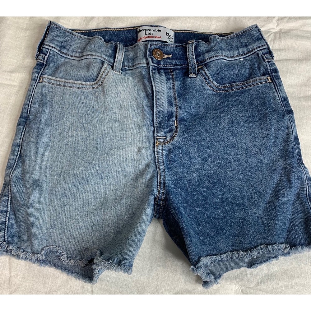 Abercrombie kids high-rise bike shorts size 13/14